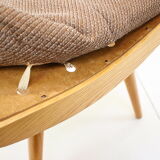 Footstool/ ULUV, 1960s,Czechoslovakia