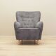 Grey armchair, Scandinavian design, production: Denmark