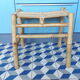 Tabouret bambou vintage