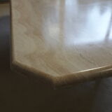 Table basse travertin