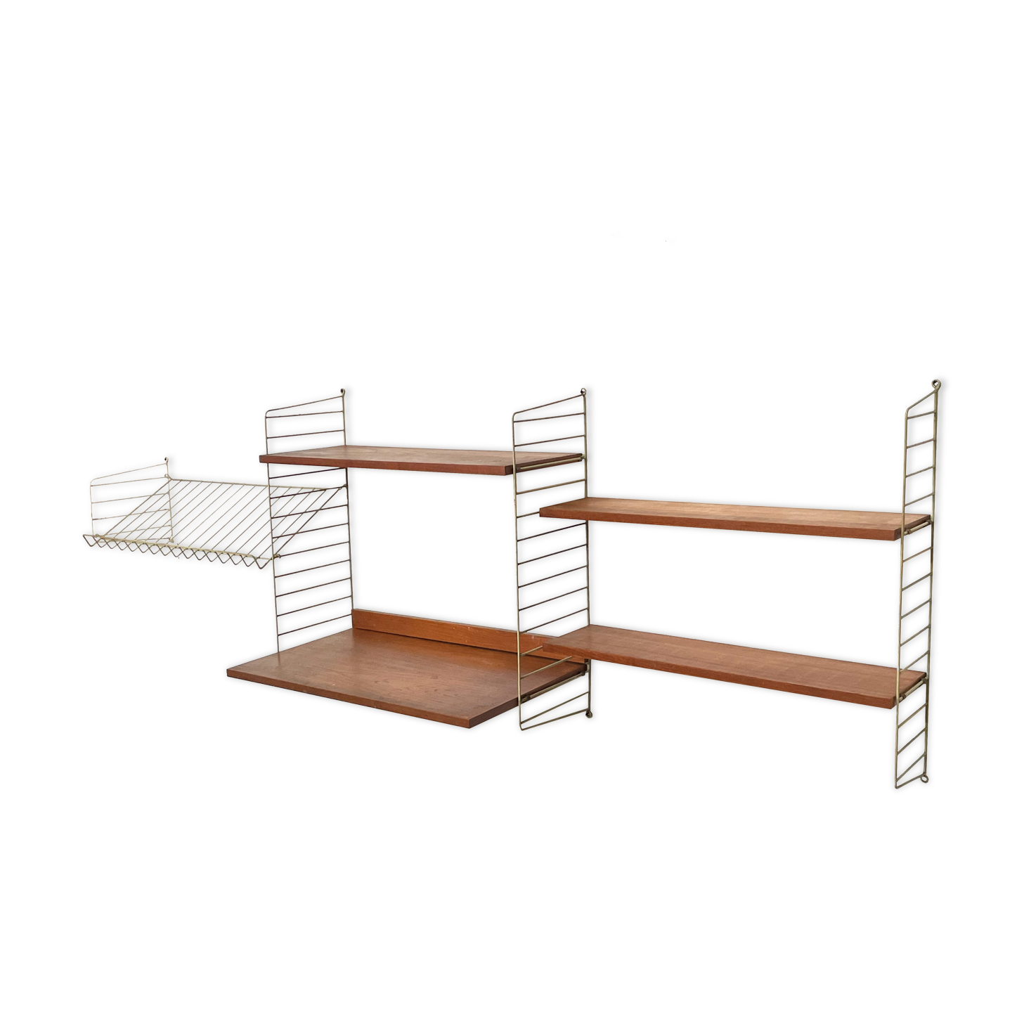 Mid Century Nisse Strinning string wall system 1960