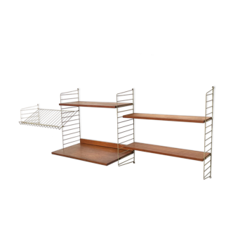 Mid Century Nisse Strinning string wall system 1960