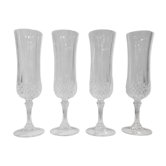 4 champagne flutes