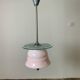 Pink opaline pendant light