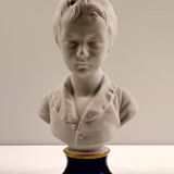Porcelain children's bust of Limoges Tharaud