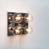 Vintage Space Age ceiling lamp by Motoko Ishii for Staff