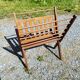 Scandinavian style folding magazine rack by Cees Brackman for Pastoe 60/70