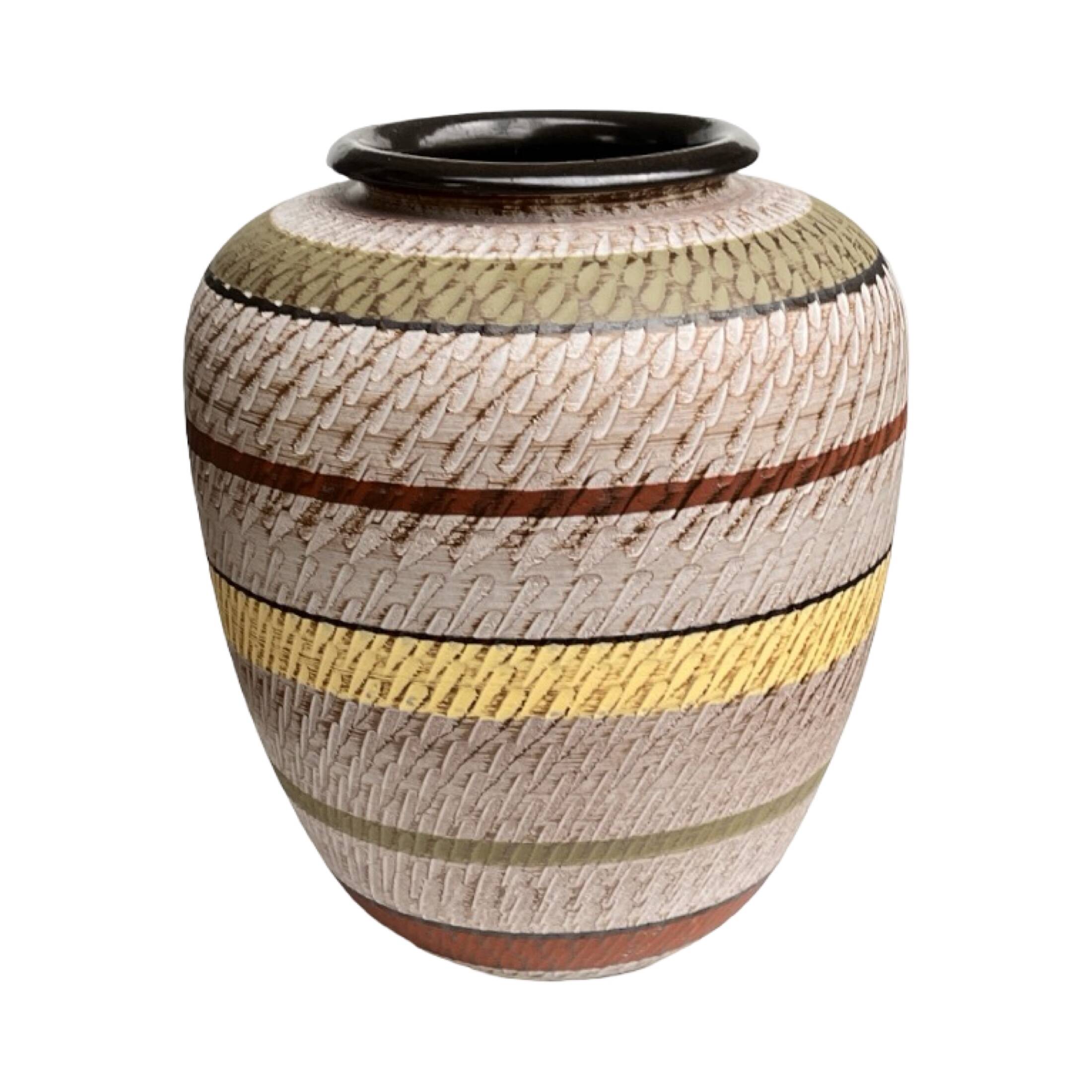 Dümler & Breiden "Faux Klinker" floor vase, type 29/25, Germany 1970s