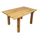 Vintage pine coffee table