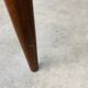 Scandinavian round extendable table, teak, 1960s