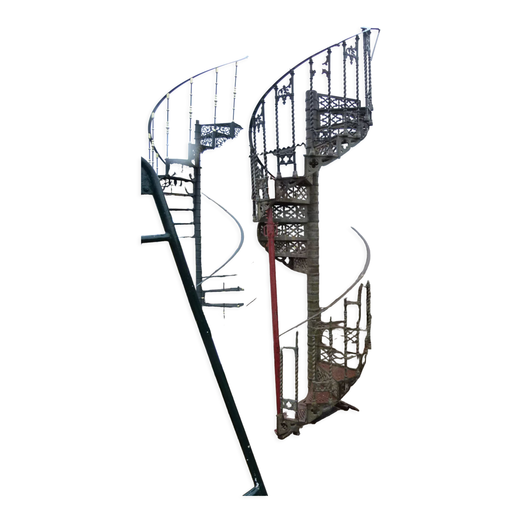 Cast iron staircase nineteenth