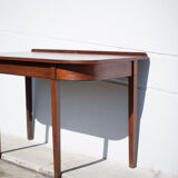 Wood console, marquetry, English furniture, James Reeve Ltd, wood furniture