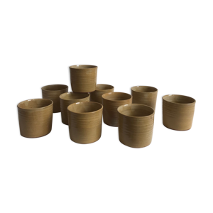 Lot de 10 gobelets Roger