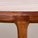 Large Danish round teak coffee table model 283 by Johannes Andersen for CFC Silkeborg 1960.