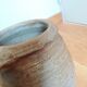 Terracotta stoneware jar