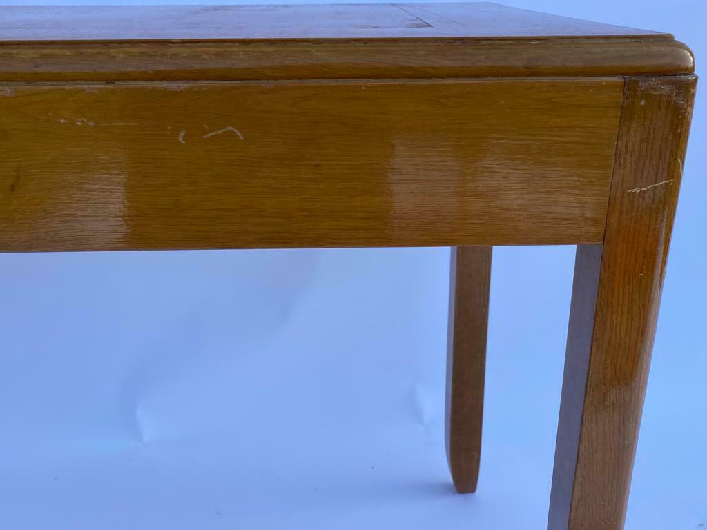 Bureau 1 drawer 1950 2 buttons design francais