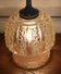 Vintage amber glass hanging