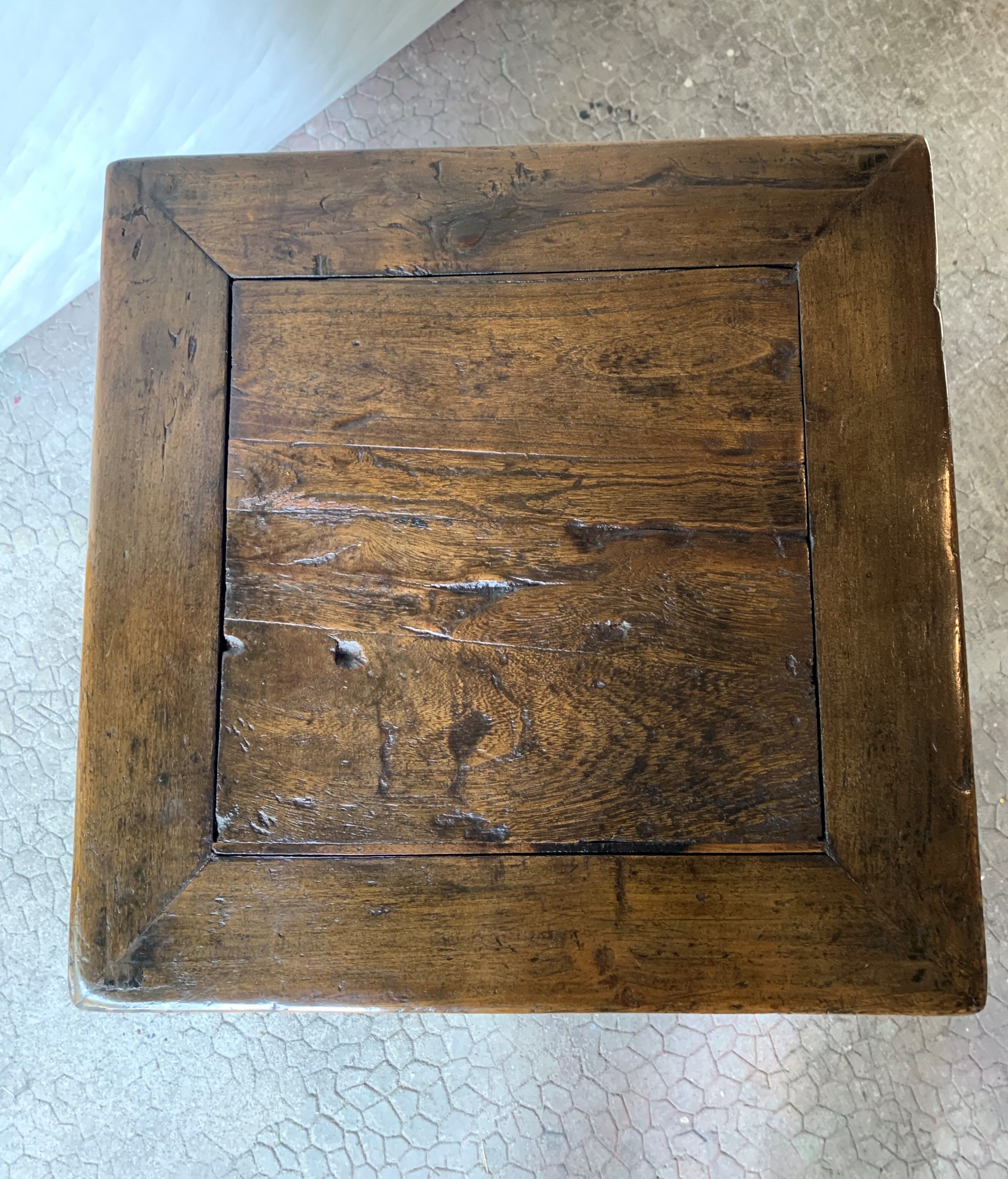 Pair of Chinese bedside tables