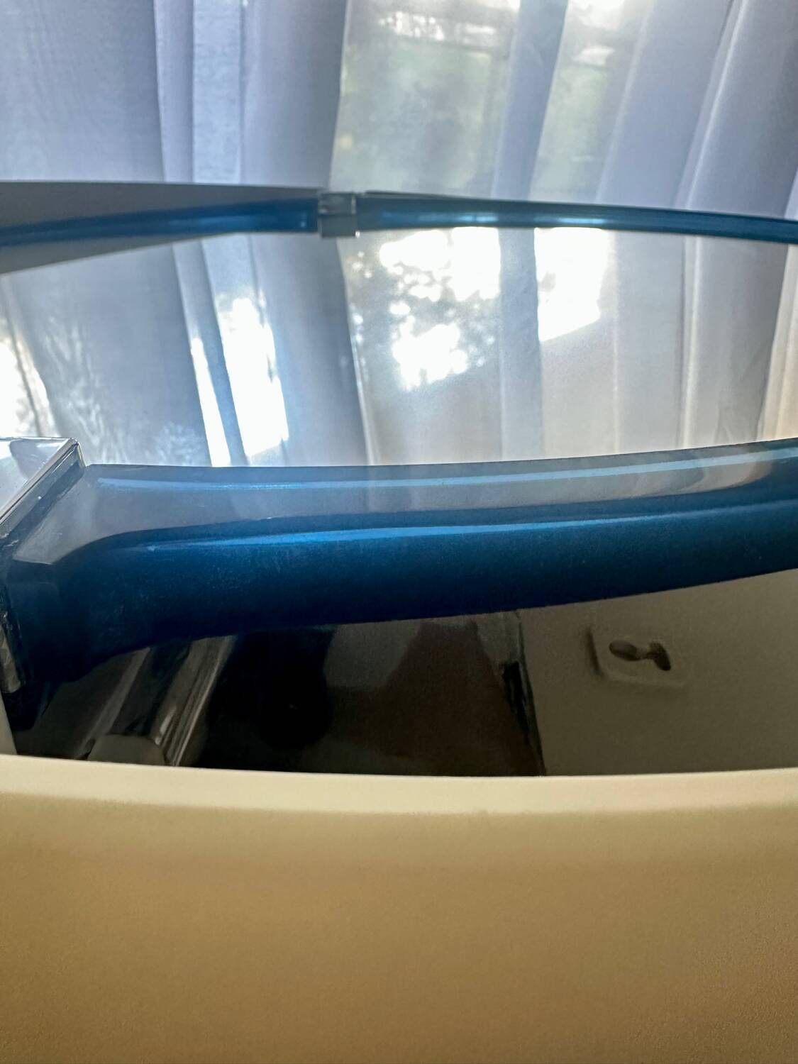 Large Oval Illuminated Swivelling Mirror Allibert A136 Vintage 70s Space A