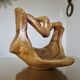 Very large olive wood fruit bowl, 1970, unique item.