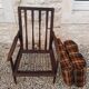 Fauteuil vintage esprit scandinave