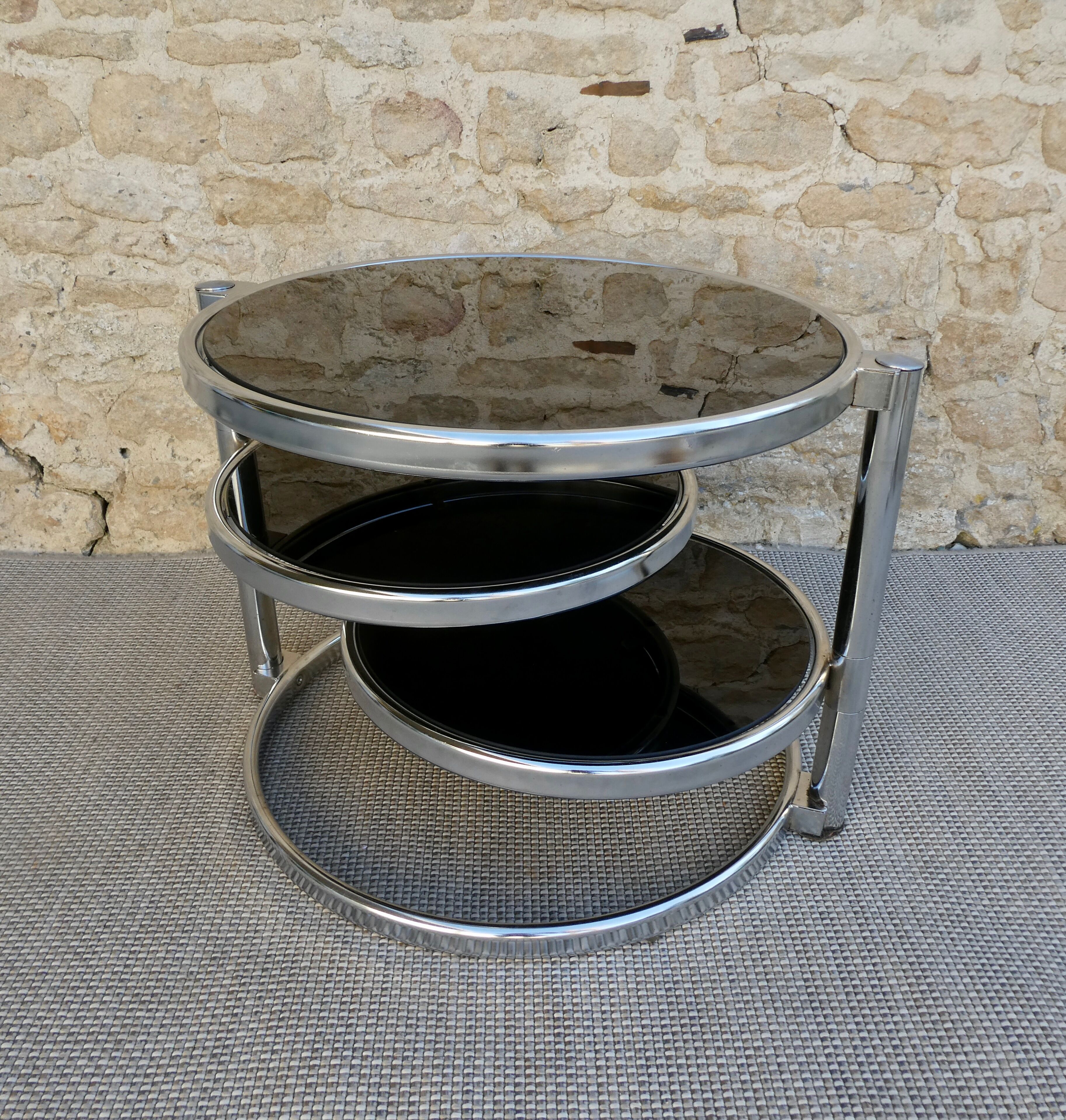 Coffee table Leitmotiv Swivel, Netherlands, 70s-80s