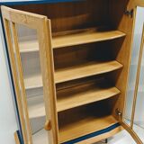Wooden sideboard / Vintage storage cabinet / showcase / shelf / pin legs