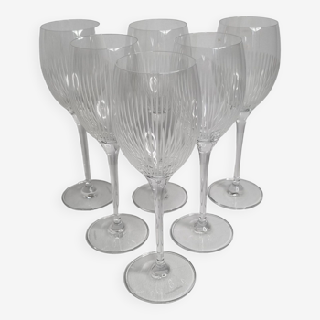 Villeroy and Boch crystal wine glasses, 24 cm