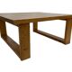 Vintage coffee table pinewood minimalist 1960s