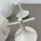 Set of Two white Ball Wall Lights by E. R. NEELE for Temde, Switzerland, 19