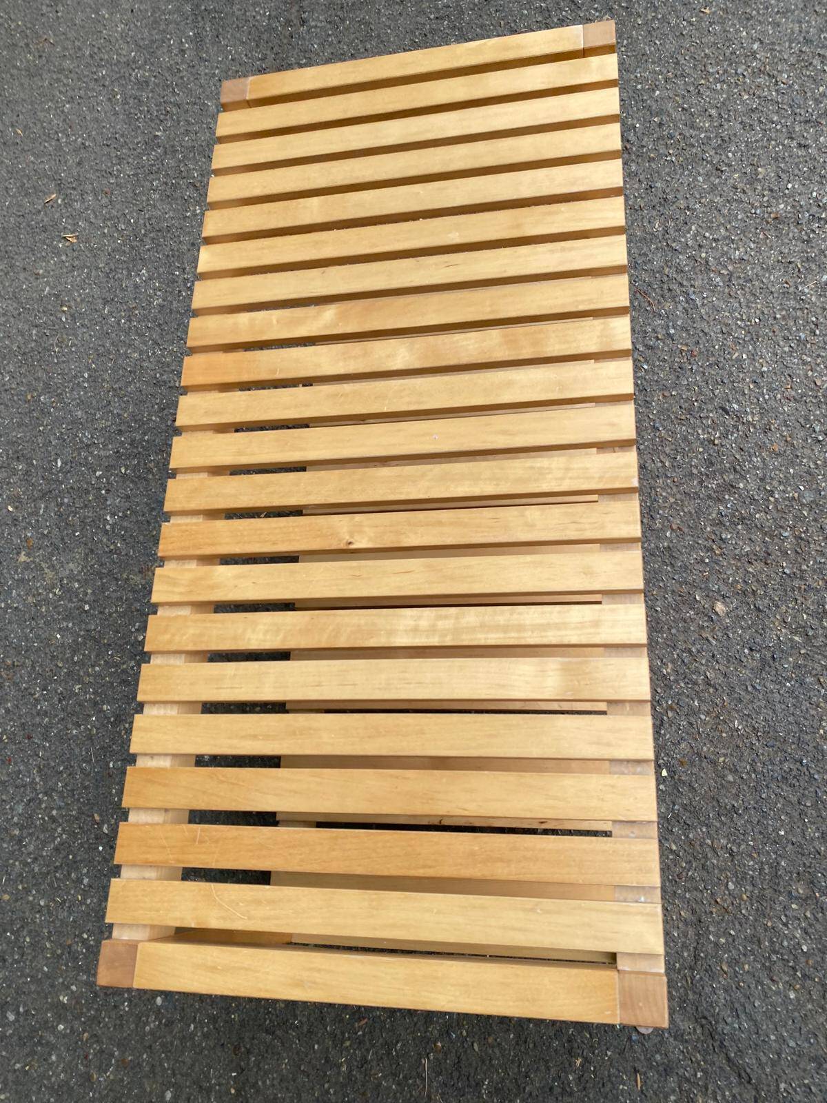 Scandinavian solid wood bench - Ikea Molger