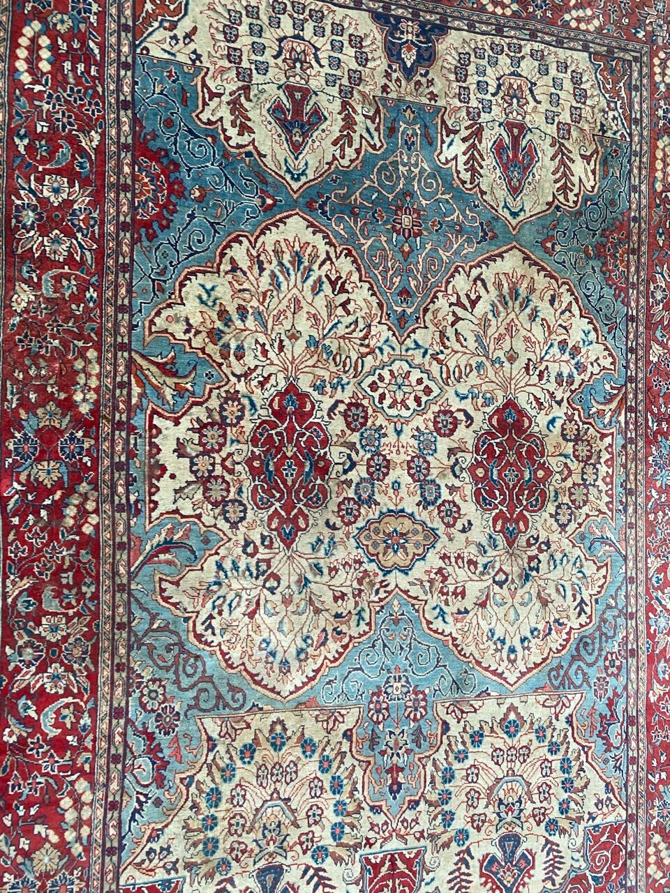 Sino Isfahan handmade carpet 134x208 cm