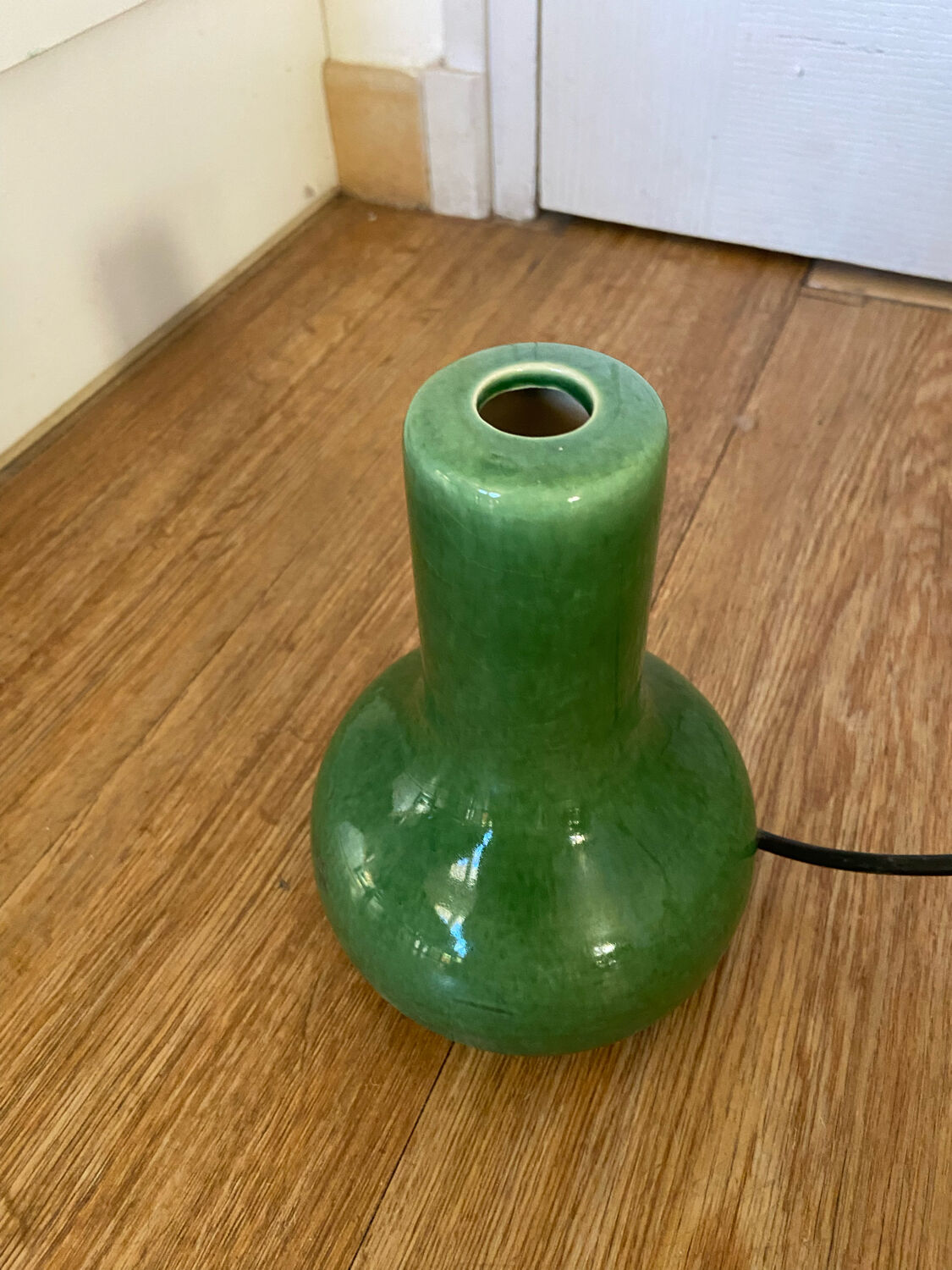 Ceramic lamp west Germany vintage