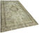 Handwoven Overdyed Turkish 1970s 161 cm x 274 cm Grey Carpet