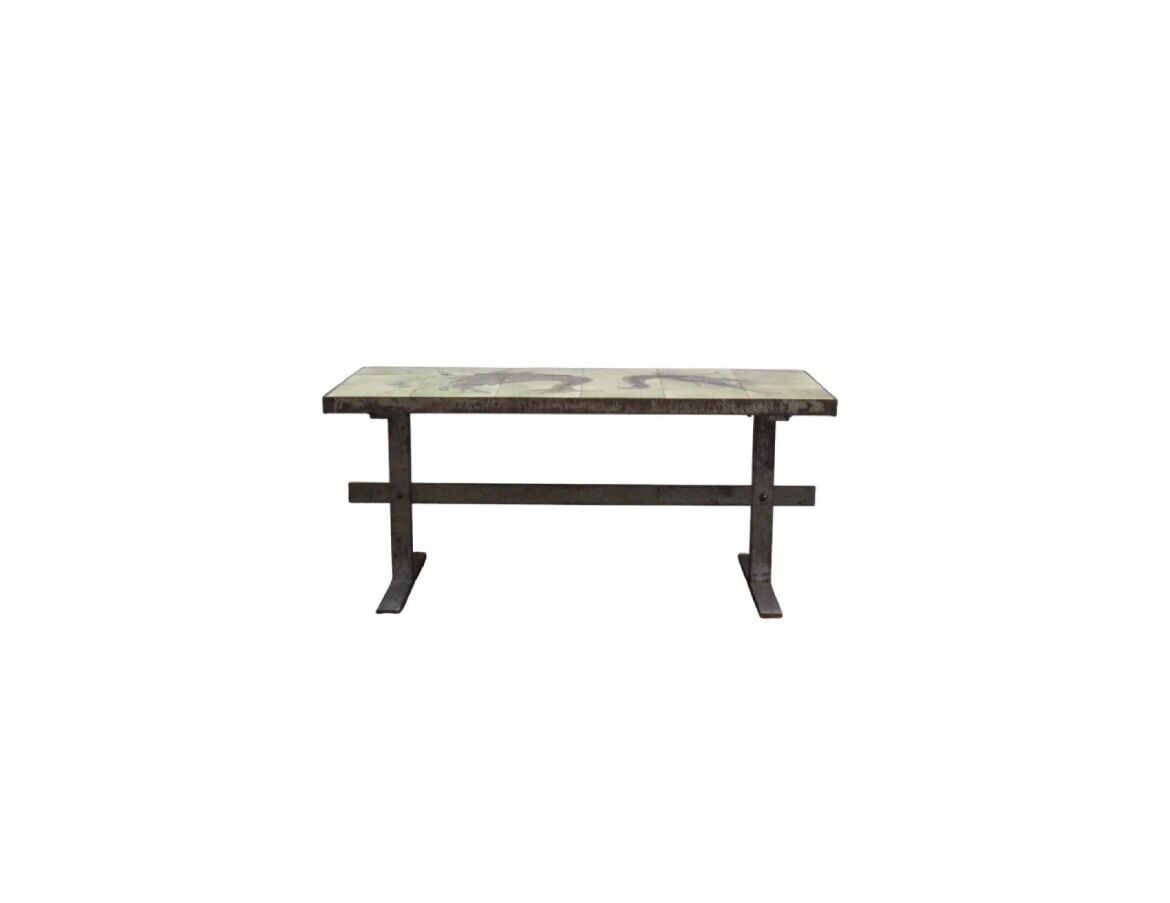 Ceramic coffee table