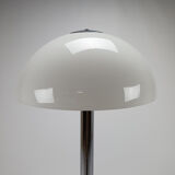Vintage chrome and plastic mushroom floorlamp, 1970s