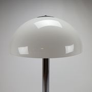 Vintage chrome and plastic mushroom floorlamp, 1970s