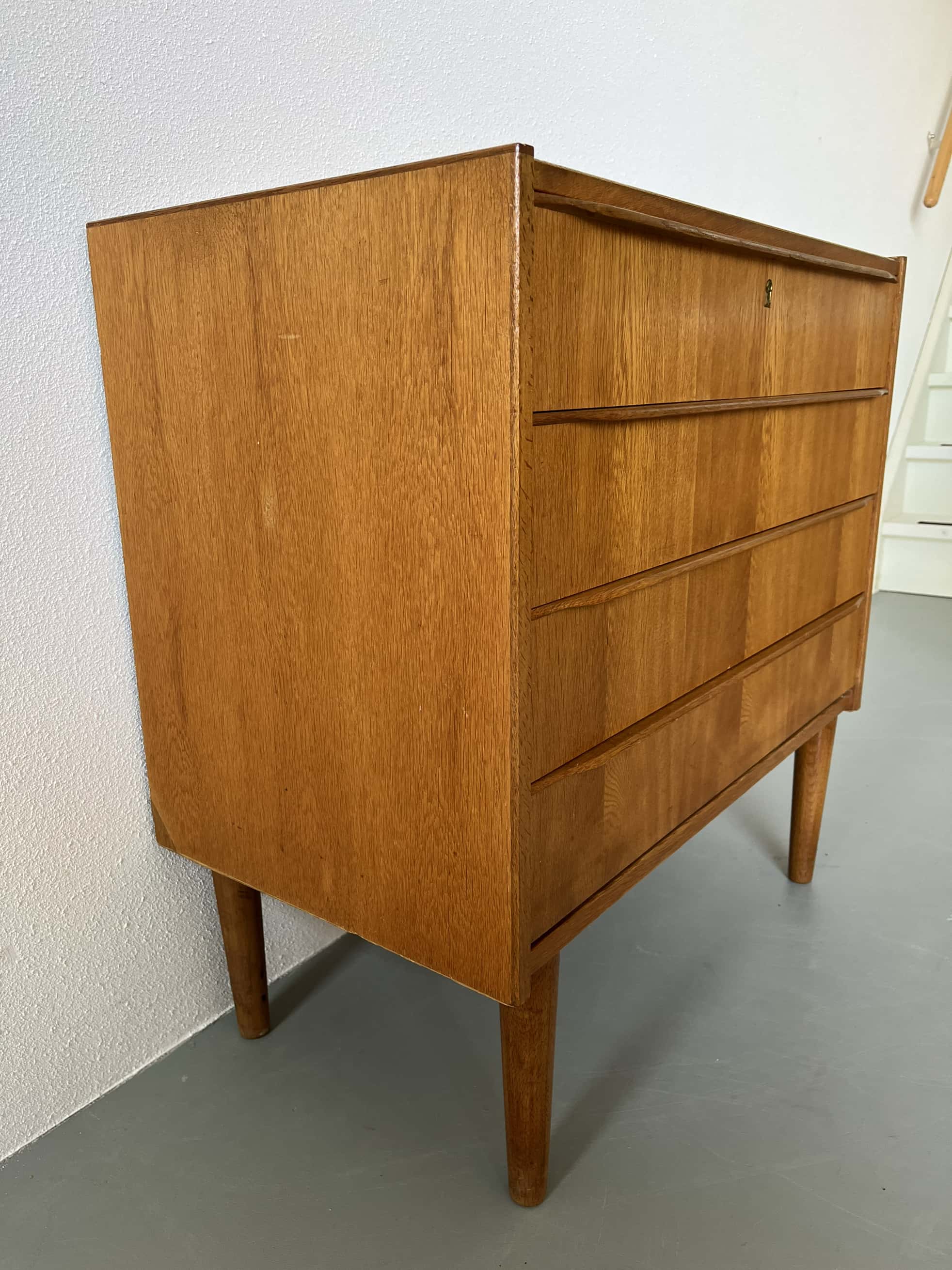 Commode vintage chêne