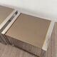 Duo of nesting tables Romeo Rega Italy from the 70s