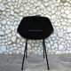 Black shell chair Pierre Guariche for Meurop 1960s