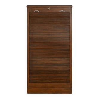 Art déco roller shutter cabinet