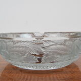 Cendrier en verre Bohemia Cristal, années 1950