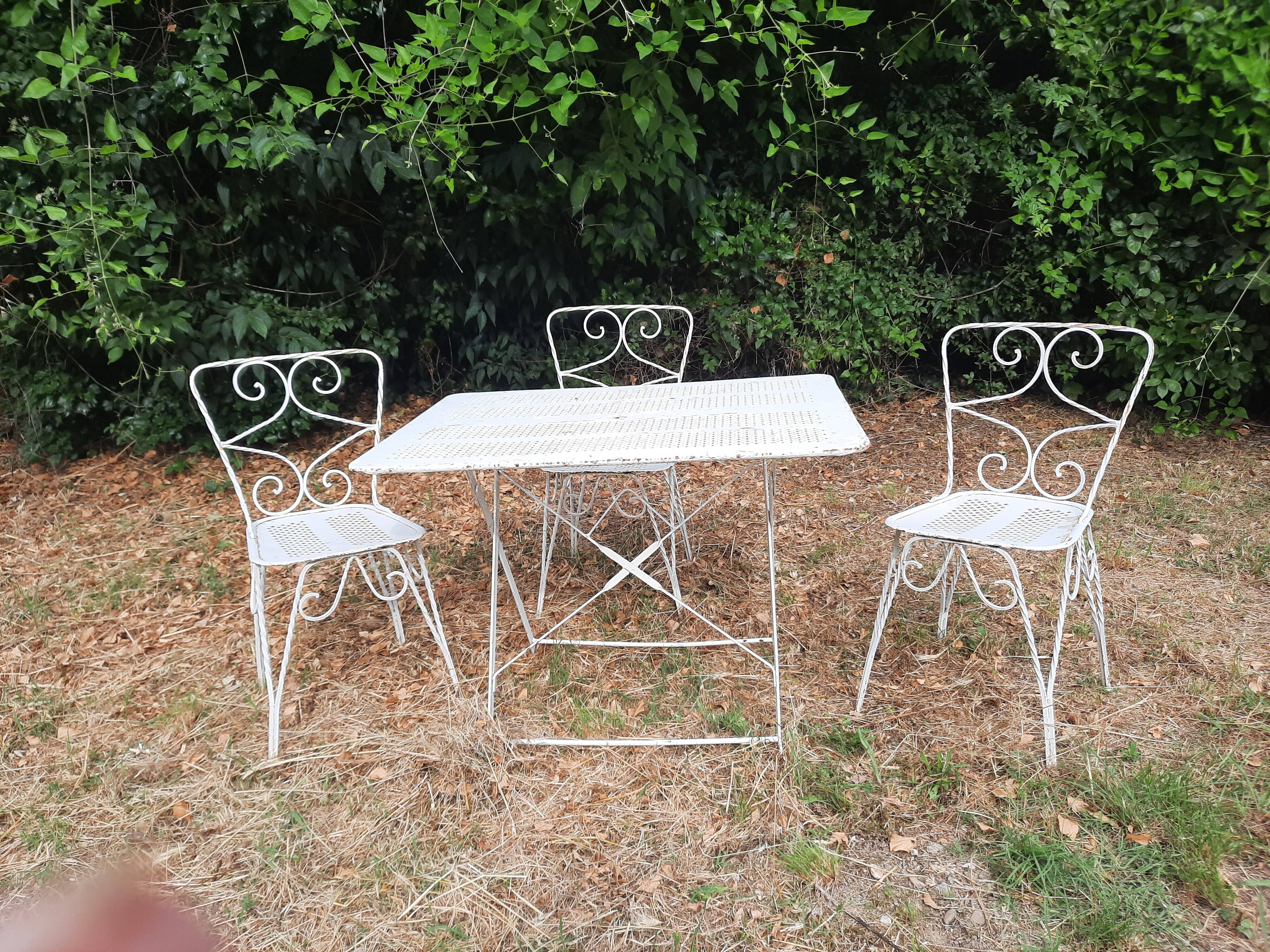 Salon de jardin Mathieu Matégot