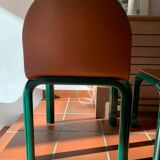 4 chaises modèle Orsay Gae Aulenti 1975