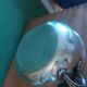 Christofle silver metal dish for maritime couriers
