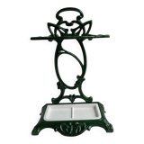 Art Nouveau style cast iron umbrella stand