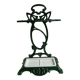 Art Nouveau style cast iron umbrella stand