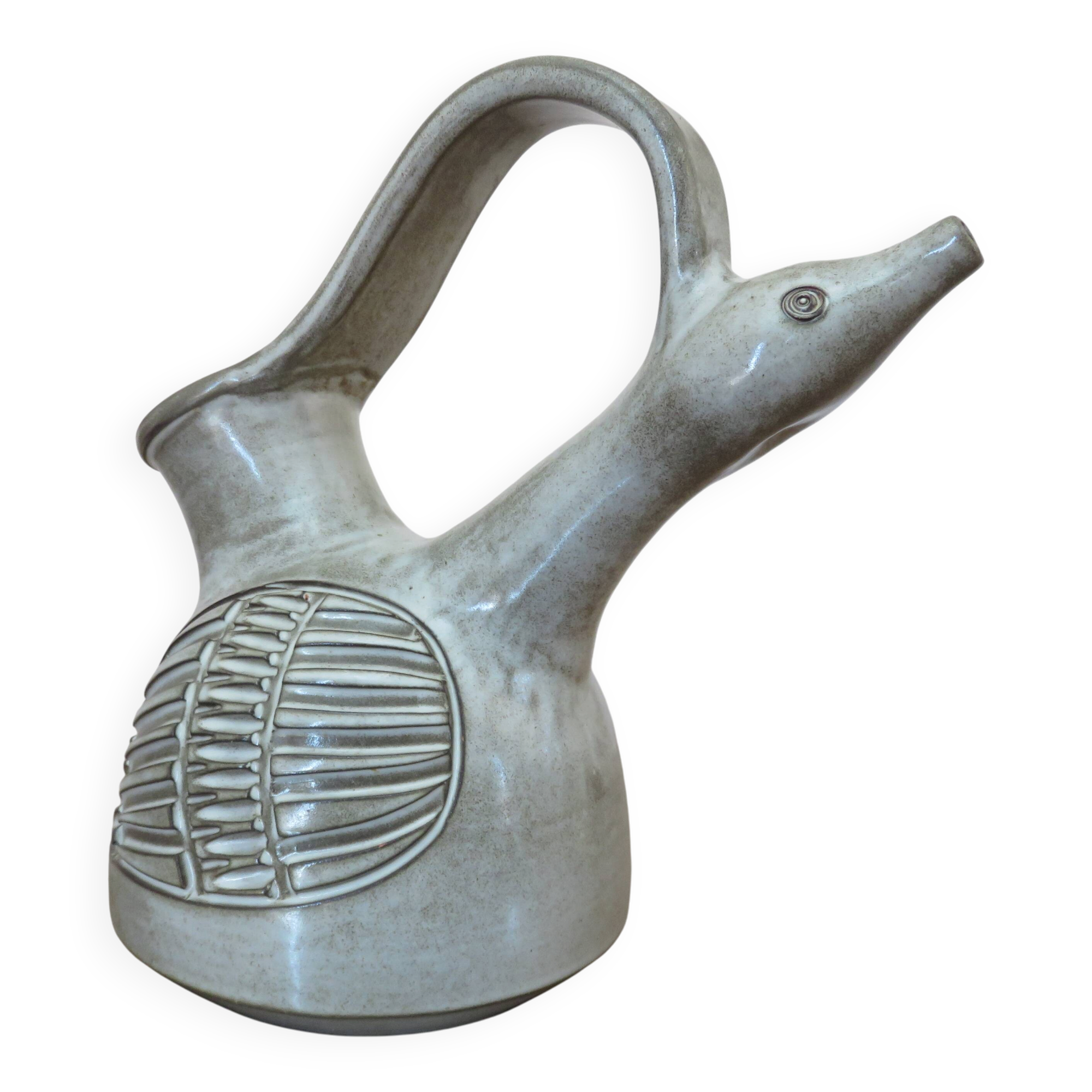 Zoomorphic ceramic Marius BESSONE Vallauris 1960s