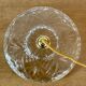 Suspension abat-jour vintage en verre