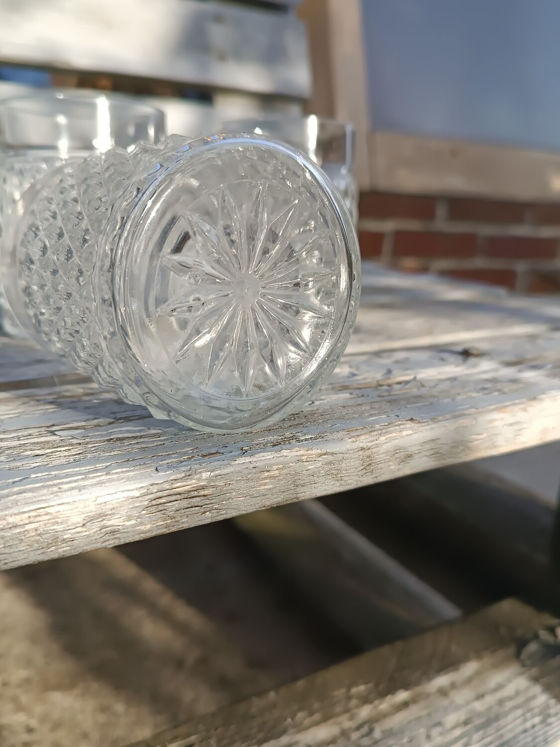 Decanter and whiskey glass